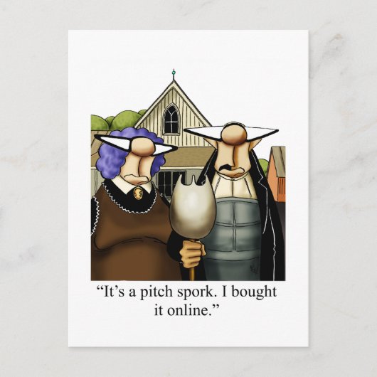 Carte postale Humour Drôle (Devant)