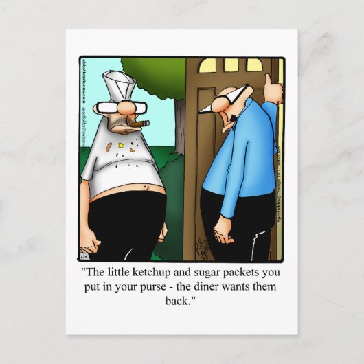 Carte postale Humour Drôle (Devant)