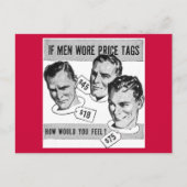 Carte Postale Humour gai, tiré des "Oops Files". (Devant)