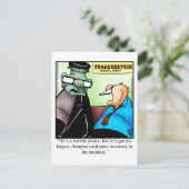 Carte postale Humour Halloween (Debout devant)