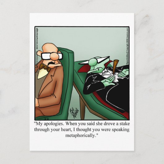 Carte postale Humour Halloween (Devant)