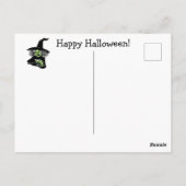 Carte postale Humour Halloween (Dos)