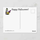 Carte postale Humour Halloween (Dos)