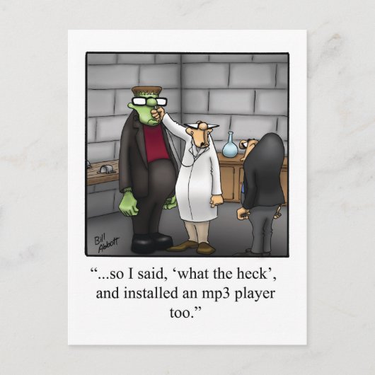 Carte postale Humour Halloween (Devant)