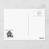 Carte Postale Humour heure du coucher (Dos)