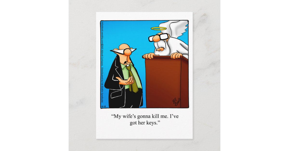 Carte Postale Humour Mariage Amusant Zazzle Be