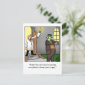 Carte postale Humour Médicale/Docteur (Debout devant)