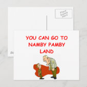 Carte Postale humour militaire (Devant / Derrière)