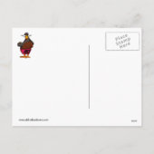 Carte postale Humour Shopping Vendredi noir (Dos)