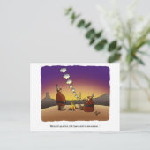 Carte postale Humour stock (Debout devant)