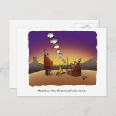 Carte postale Humour stock (Devant / Derrière)