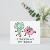 Carte Postale Humour Veggie (Debout devant)