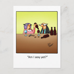 Carte postale Humour vin amusant "Spectickles"