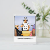 Carte postale Humour vin "Spectickles" (Debout devant)