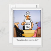 Carte postale Humour vin "Spectickles" (Devant / Derrière)