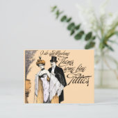 Carte Postale Humour vintage (Debout devant)