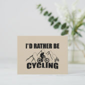 Carte Postale Humour VTT - Cyclisme Drôle (Debout devant)