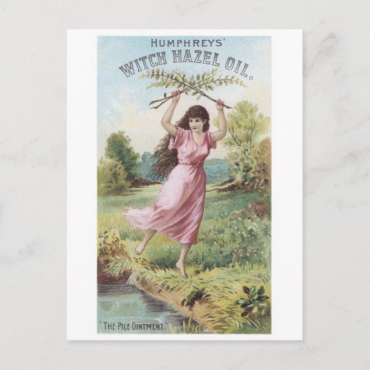 Carte Postale Humphrey's Witch Hazel OIl (Devant)