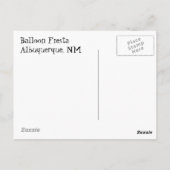 Carte Postale Humpty Dumpty (Dos)