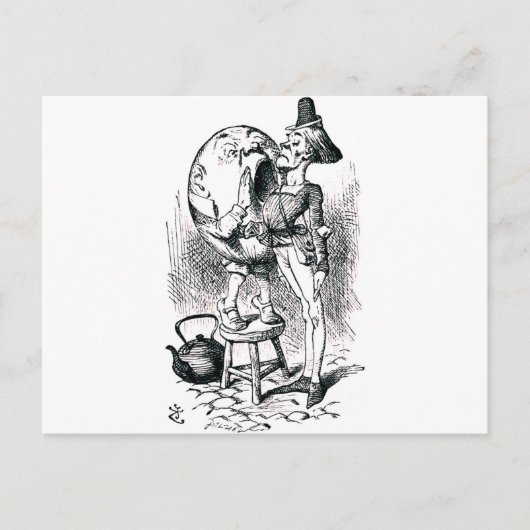 Carte Postale Humpty Dumpty (Devant)