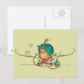 Carte Postale Humpty Dumpty (Devant / Derrière)