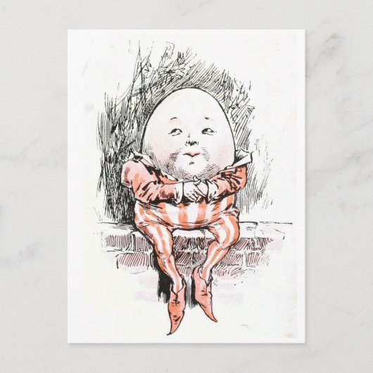 Carte Postale Humpty Dumpty (Devant)