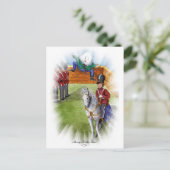 CARTE POSTALE HUMPTY DUMPTY (Debout devant)