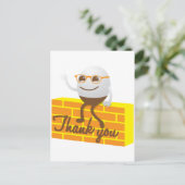 Carte Postale Humpty Dumpty merci (Debout devant)