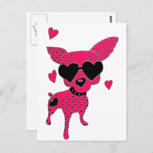 Carte Postale Hund (Devant / Derrière)