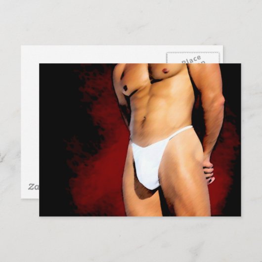 Carte Postale Hunk (Devant / Derrière)