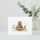 Carte Postale Hunny Bear (Debout devant)