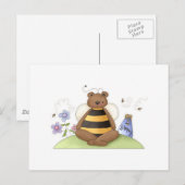 Carte Postale Hunny Bear (Devant / Derrière)