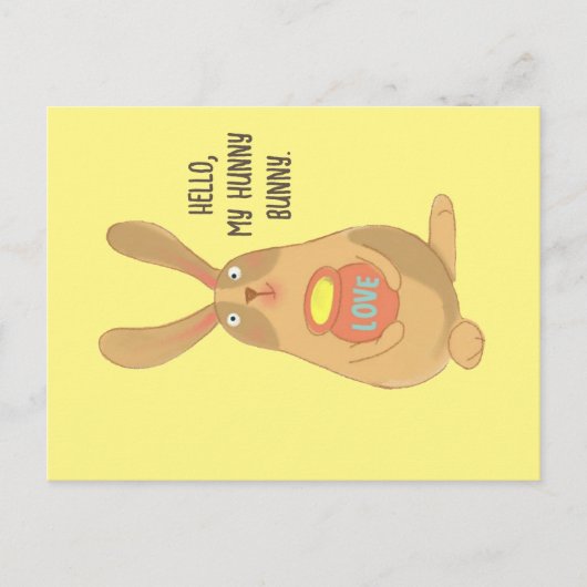 Carte Postale Hunny Bunny (Devant)