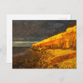 Carte Postale Hunstanton Cliffs Côte Norfolk Angleterre UK (Devant / Derrière)