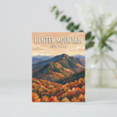 Carte Postale Hunter Mountain New York (Debout devant)