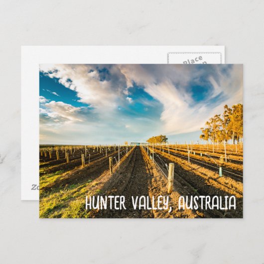 Carte postale Hunter Valley, Australie (Devant / Derrière)