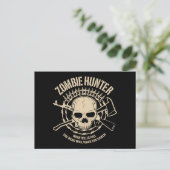 Carte postale Hunter Zombie (Debout devant)