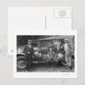 Carte Postale Hunters Poster avec Game au RJ Finneys Club (Devant / Derrière)