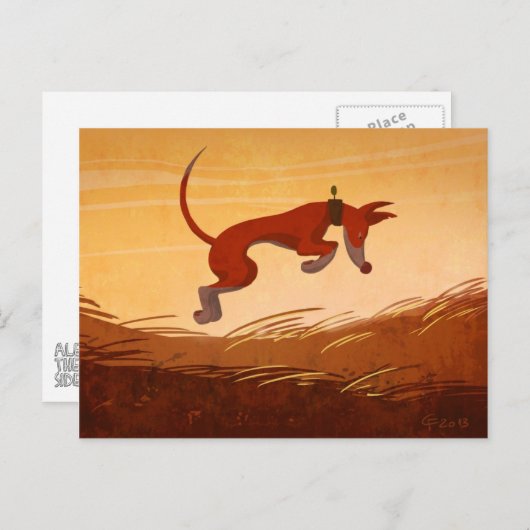 Carte Postale Hunting podi (Devant / Derrière)