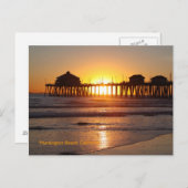 Carte Postale Huntington Beach Ca (Devant / Derrière)