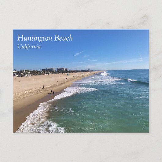 Carte Postale Huntington Beach, Californie (Devant)