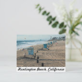 Carte postale Huntington Beach, Californie (Debout devant)