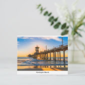Carte postale Huntington Beach Pier (Debout devant)