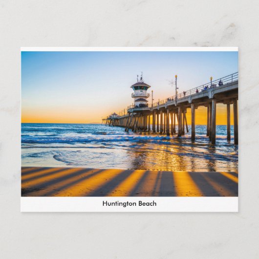 Carte postale Huntington Beach Pier (Devant)