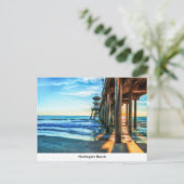 Carte postale Huntington Beach Pier (Debout devant)