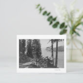 Carte Postale Huntington Lake, Californie Vue depuis Road (Debout devant)