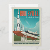 Carte Postale Huntsville, AL (Devant / Derrière)