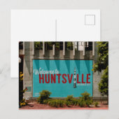 Carte Postale Huntsville Alabama Rocket City (Devant / Derrière)