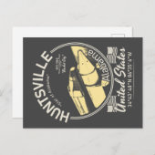 CARTE POSTALE HUNTSVILLE CITY ALABAMA - ESPACE ROCKET (Devant / Derrière)