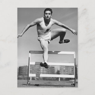 Carte Postale Hurdling